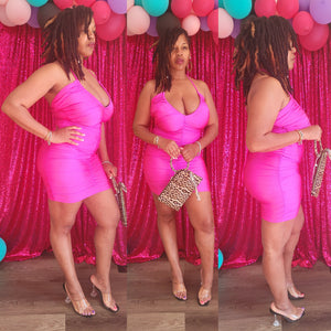 Hot Girl Summer Princess Pink Dress
