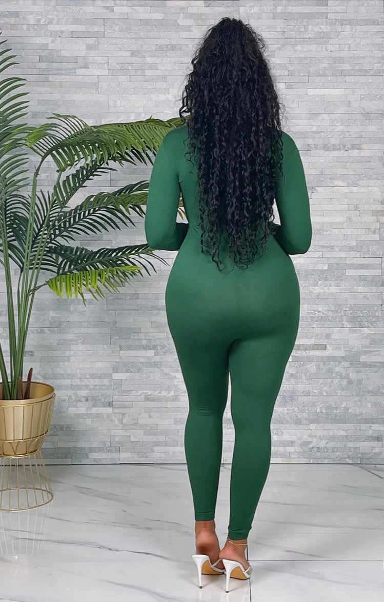 The Lindsey Jumpsuit (Green)