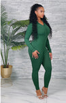 The Lindsey Jumpsuit (Green)