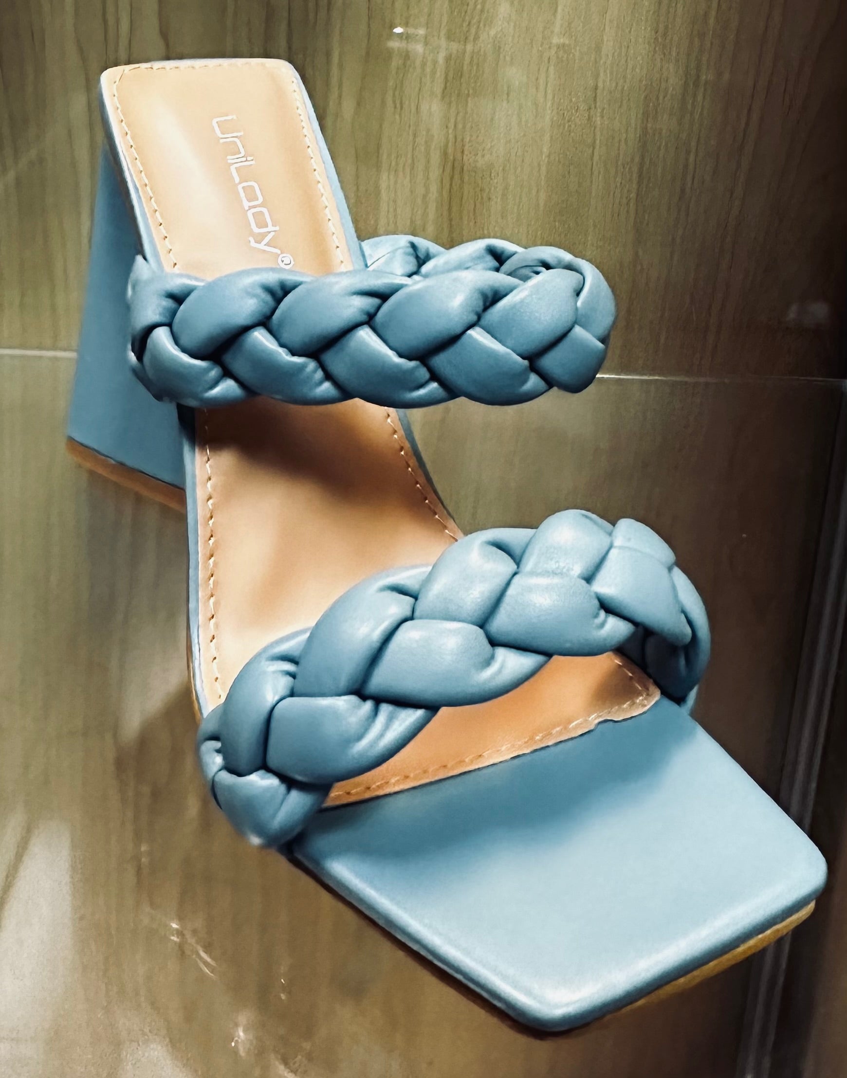 The Ericka Blue Sandal