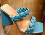 The Ericka Blue Sandal