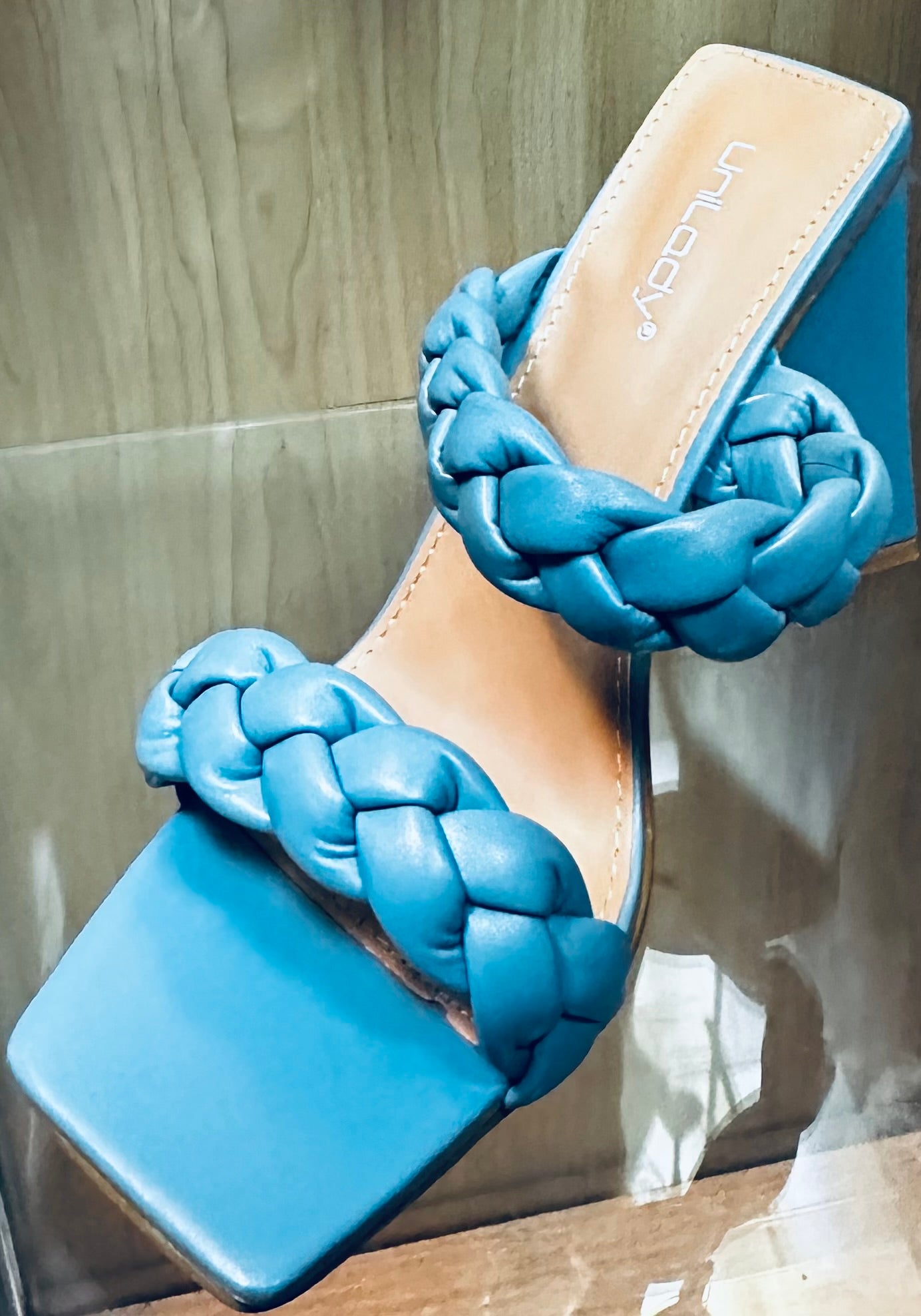 The Ericka Blue Sandal