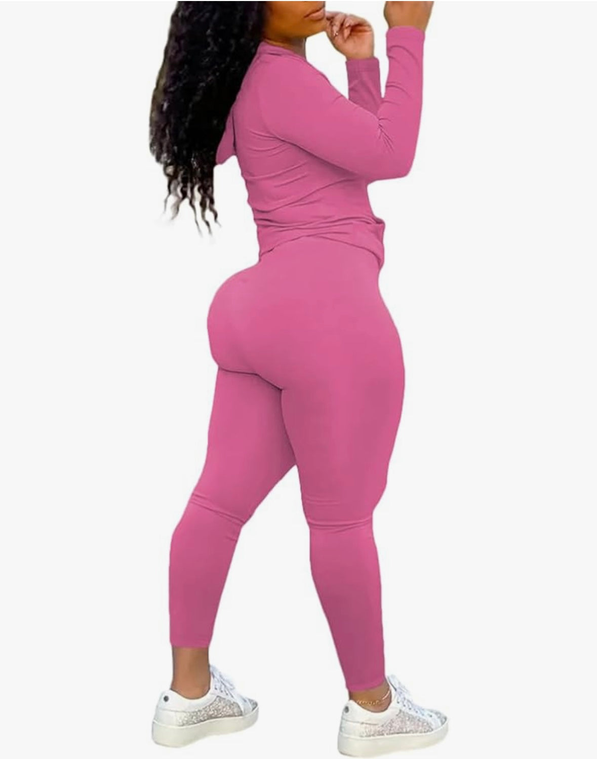 Hoodie Legging Set (Pink)