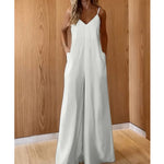Elizabeth White Jumpsuit