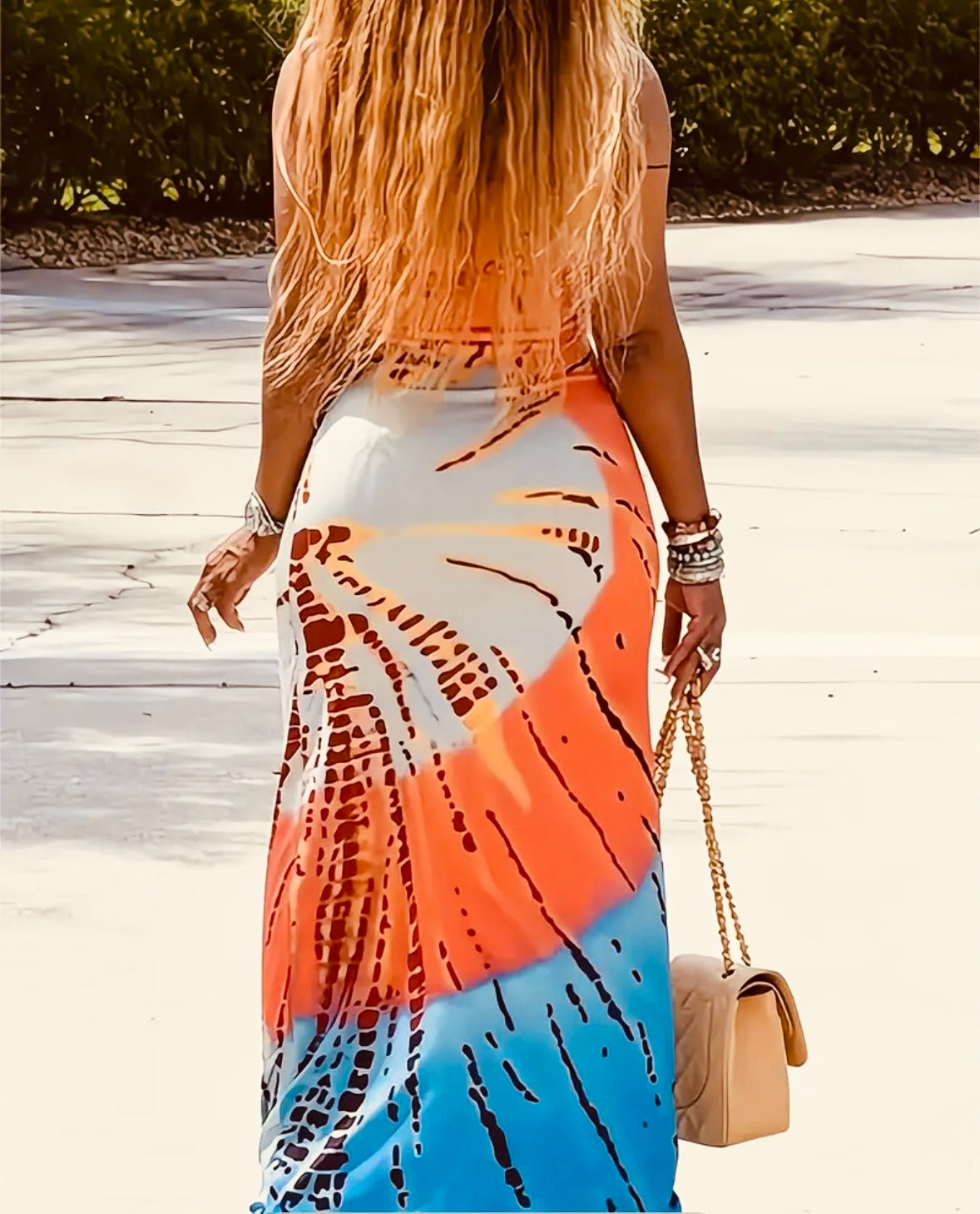 Tie Dye Maxi Dream Dress