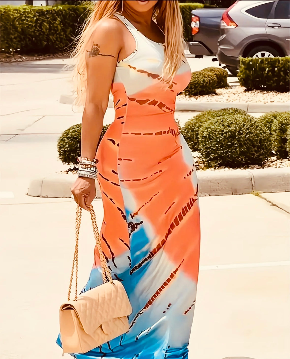 Tie Dye Maxi Dream Dress